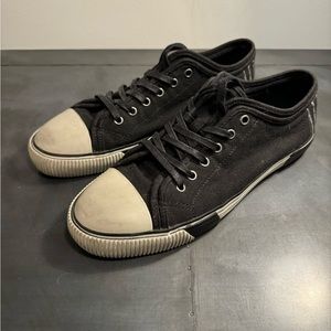 AllSaints Rigg Stamp Low-Top Sneakers
